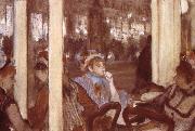 Edgar Degas Women on the terrace France oil painting reproduction